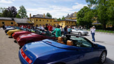 Schloss Hellbunn Salzburg 1. intern. Alfa 916er Treffen in Österreich